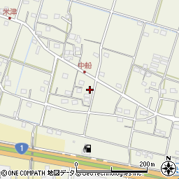 静岡県浜松市中央区米津町1404周辺の地図