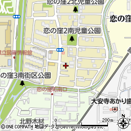 奈良県奈良市恋の窪2丁目19-15周辺の地図