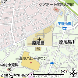 岡山市立宇野小学校周辺の地図