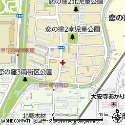 奈良県奈良市恋の窪2丁目19-13周辺の地図