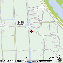 岡山県総社市上原310周辺の地図