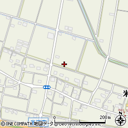 静岡県浜松市中央区米津町798周辺の地図