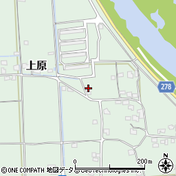 岡山県総社市上原213周辺の地図