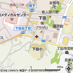 下田開国博物館（黒船来航の記念館）周辺の地図