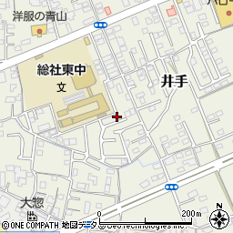 岡山県総社市井手525-7周辺の地図