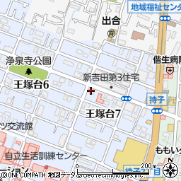ナチュレ　神戸周辺の地図