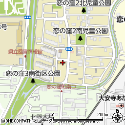 奈良県奈良市恋の窪3丁目8-3周辺の地図