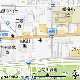 手芸センタードリーム東岡山店周辺の地図