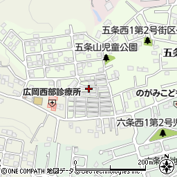 奈良県奈良市五条西2丁目5-66周辺の地図