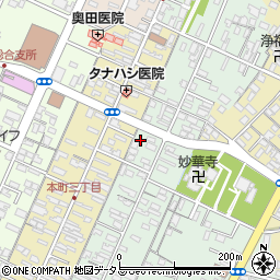 藤田商事株式会社　三重営業所周辺の地図