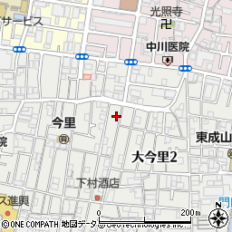株式会社松生表具工芸社周辺の地図