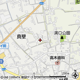 岡山県総社市真壁119周辺の地図