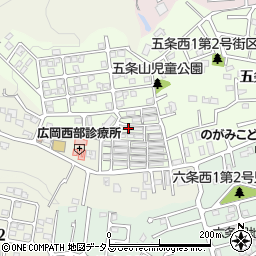 奈良県奈良市五条西2丁目5-67周辺の地図