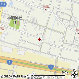 静岡県浜松市中央区米津町1569周辺の地図