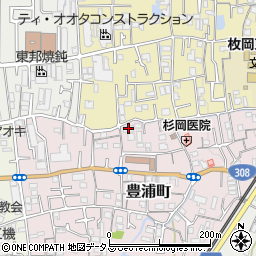 大阪シティ信用金庫豊浦出張所周辺の地図