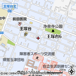 兵庫県神戸市西区王塚台5丁目121周辺の地図