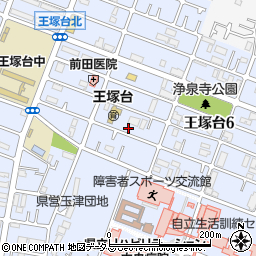 兵庫県神戸市西区王塚台5丁目116周辺の地図