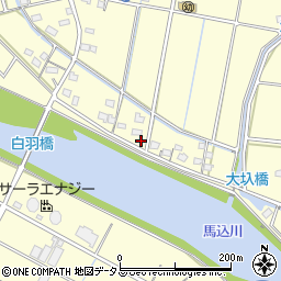 静岡県浜松市中央区白羽町1027周辺の地図