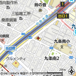 大阪スバル西店周辺の地図