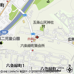 奈良県奈良市赤膚町1143-20周辺の地図