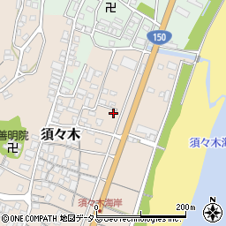 静岡県牧之原市須々木390-14周辺の地図