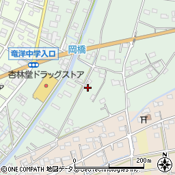 静岡県磐田市岡934周辺の地図