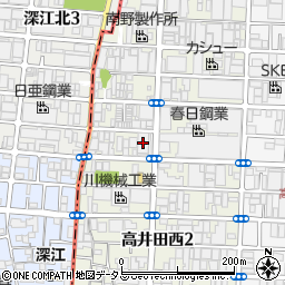大阪バネ工業周辺の地図