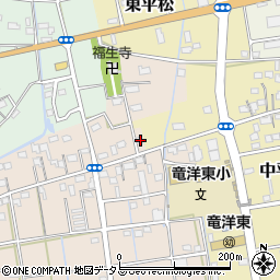 静岡県磐田市西平松39周辺の地図