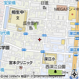 日本テクノ株式会社　大阪サービスセンター周辺の地図