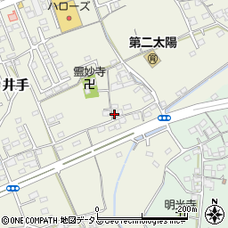 岡山県総社市井手447周辺の地図