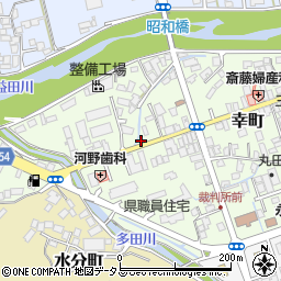 島根県益田市幸町3-41周辺の地図
