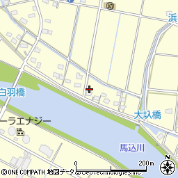 静岡県浜松市中央区白羽町1022周辺の地図