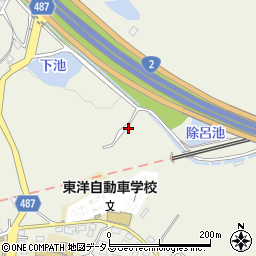 兵庫県神戸市西区伊川谷町長坂周辺の地図