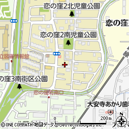 奈良県奈良市恋の窪2丁目12-1周辺の地図