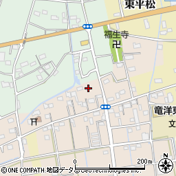 静岡県磐田市西平松540周辺の地図