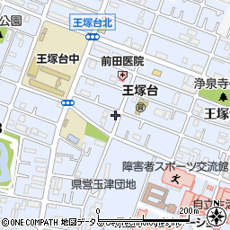 兵庫県神戸市西区王塚台5丁目56周辺の地図