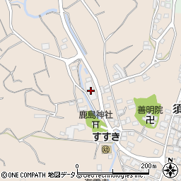 静岡県牧之原市須々木331周辺の地図