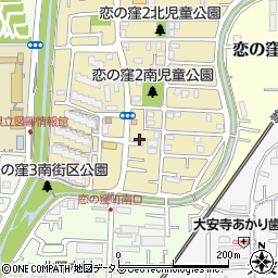 奈良県奈良市恋の窪2丁目12-3周辺の地図