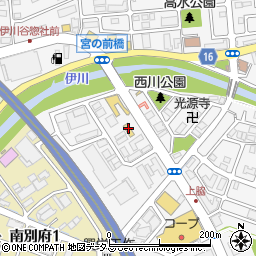 タイヤ館伊川谷周辺の地図
