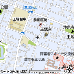 兵庫県神戸市西区王塚台5丁目55周辺の地図