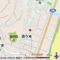 静岡県牧之原市須々木384周辺の地図