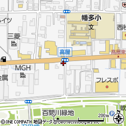 カルビ丼とスン豆腐専門店 韓丼 東岡山店周辺の地図