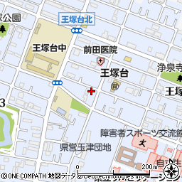 兵庫県神戸市西区王塚台5丁目54周辺の地図