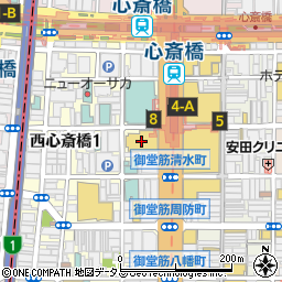 ＴｈｒｅｅＳｔａｒＯｓａｋａ周辺の地図