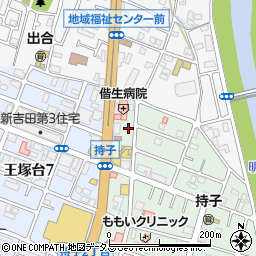 京味 古長周辺の地図