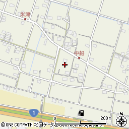 静岡県浜松市中央区米津町1386周辺の地図