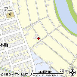 静岡県浜松市中央区白羽町1581周辺の地図
