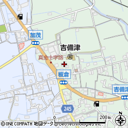岡山県岡山市北区吉備津276-1周辺の地図