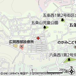 奈良県奈良市五条西2丁目5-91周辺の地図