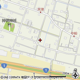 静岡県浜松市中央区米津町1568周辺の地図